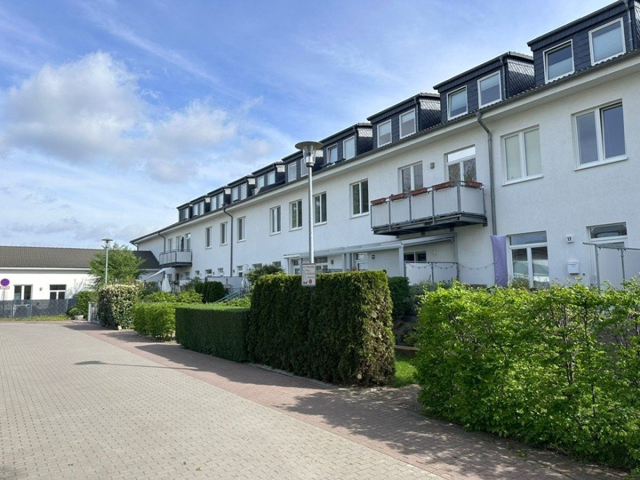 Au�enansicht Terrassenwohnung Werder