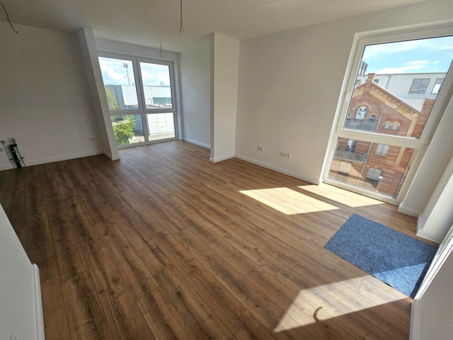 Wohn- und K�chenbereich Penthousewohnung Magdeburg / Alte Neustadt