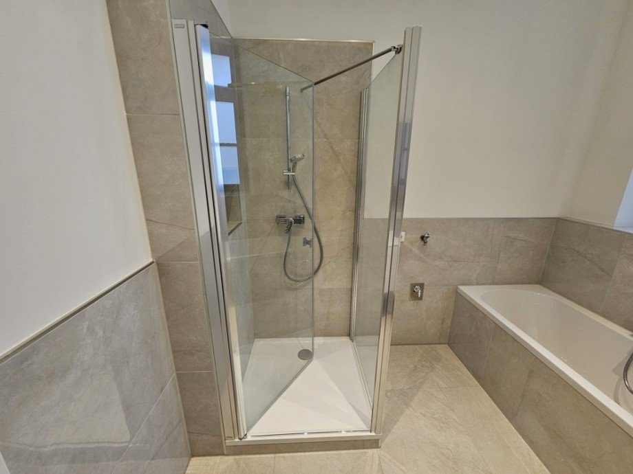 Duschbereich Erdgeschosswohnung Magdeburg / Alte Neustadt