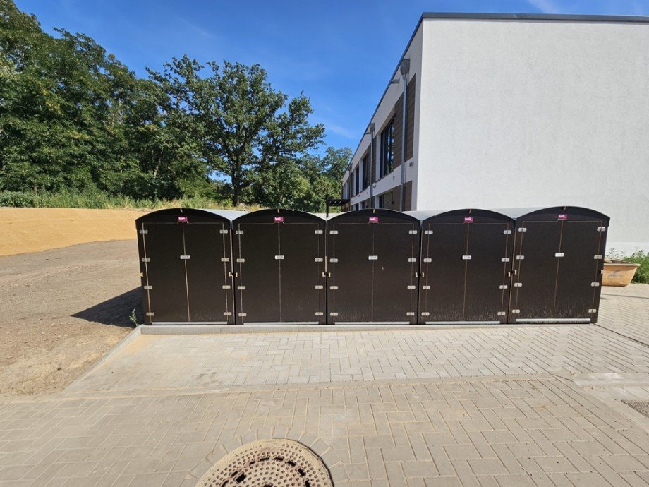 Fahrradboxen Terrassenwohnung Biederitz / Heyrothsberge