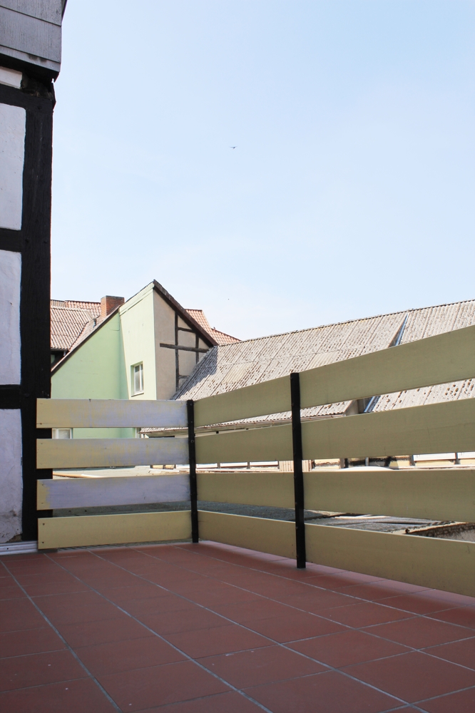 Balkon 1.OG Wohn- / Gesch�ftshaus L�chow
