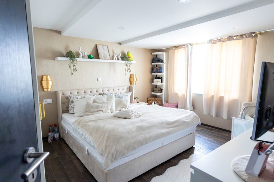 Bungalow Schlafzimmer Doppelhaush�lfte Magdeburg / Berliner Chaussee