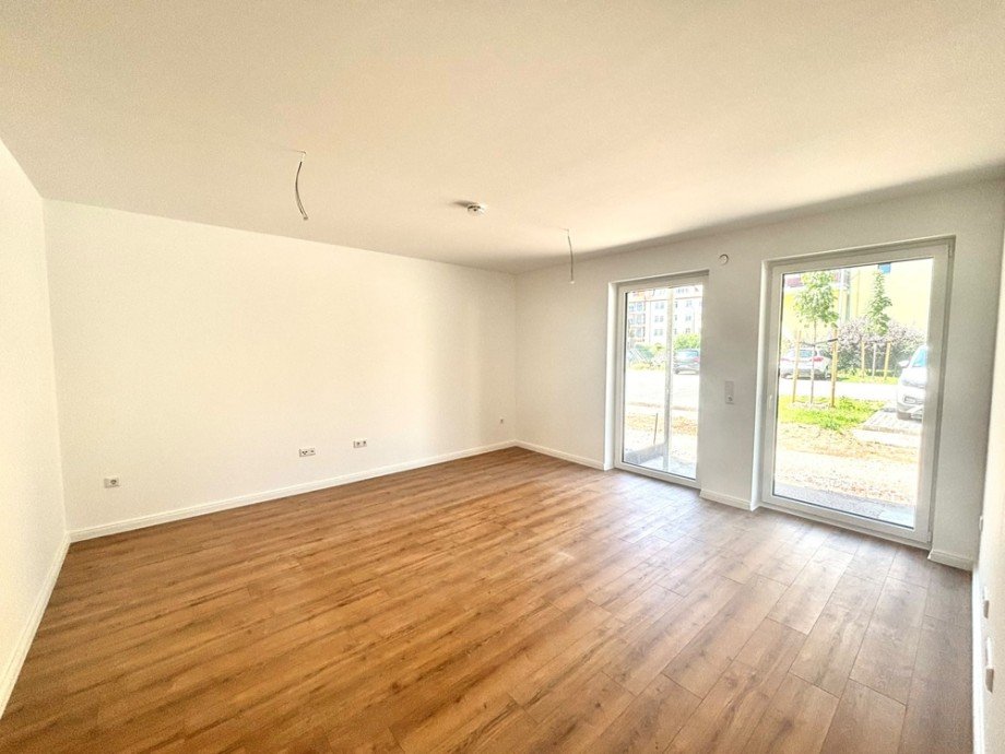 Wohnzimmer Terrassenwohnung Magdeburg / Alte Neustadt