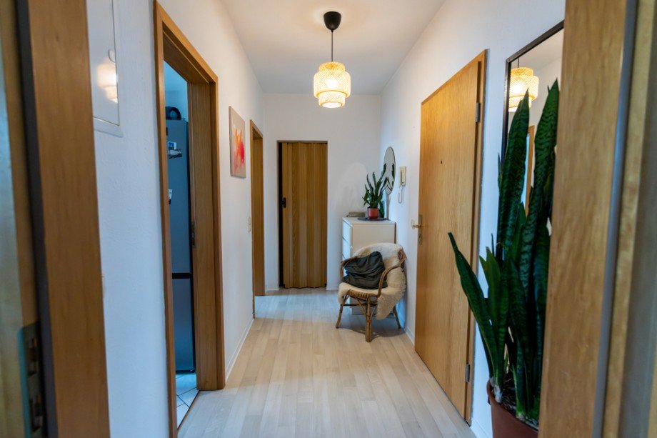 Flurbereich Dachgeschosswohnung Magdeburg