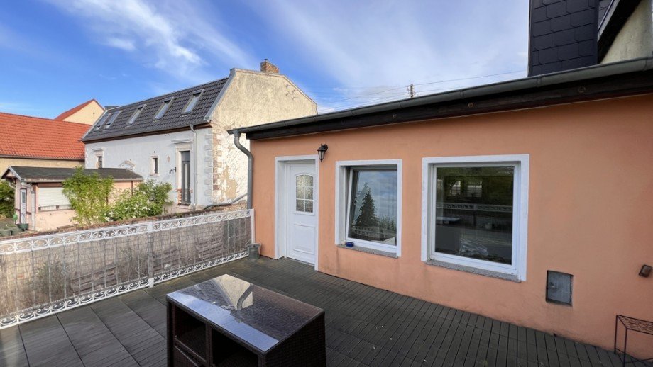 Zugang Terrasse Einfamilienhaus Welsleben