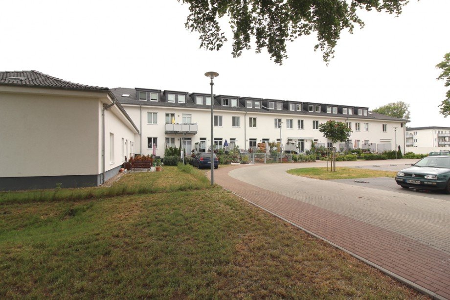 Hausansicht Terrassenwohnung Werder