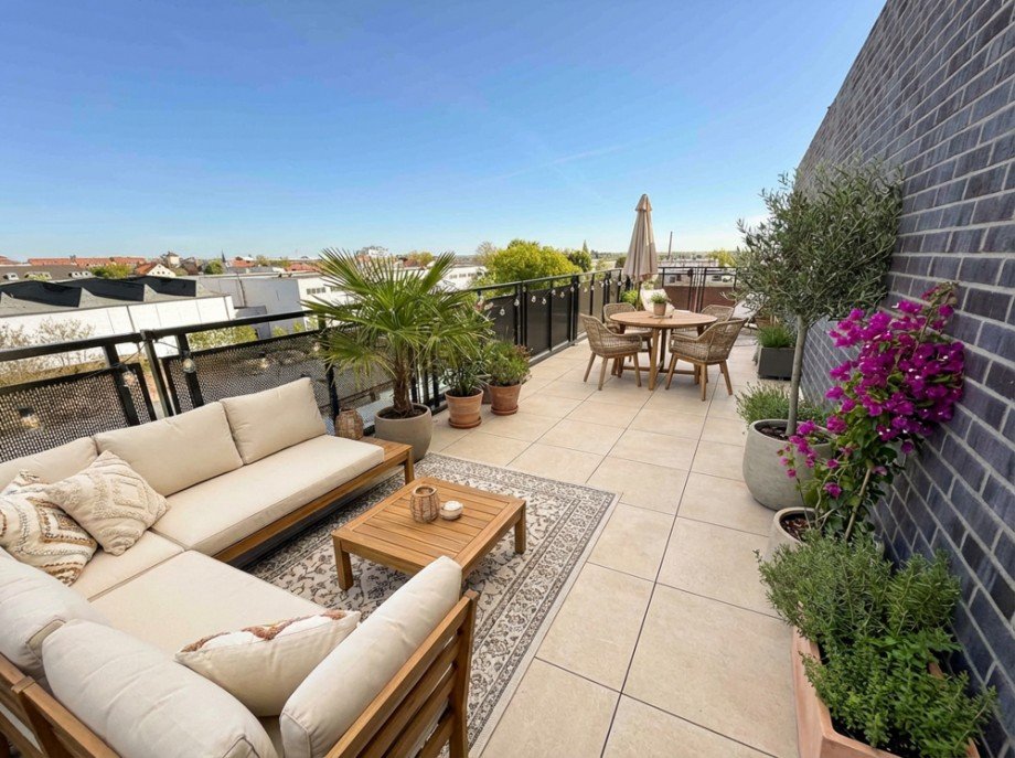 Terrasse Etagenwohnung Magdeburg / Alte Neustadt