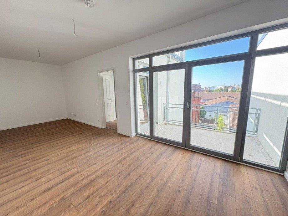 Aufnahme aus fertiggestellter Vergleichswohnung Penthousewohnung Magdeburg / Alte Neustadt