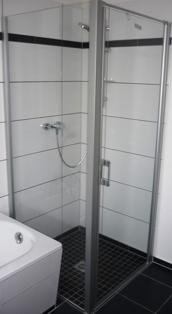 ebenerdige Dusche Terrassenwohnung Werder