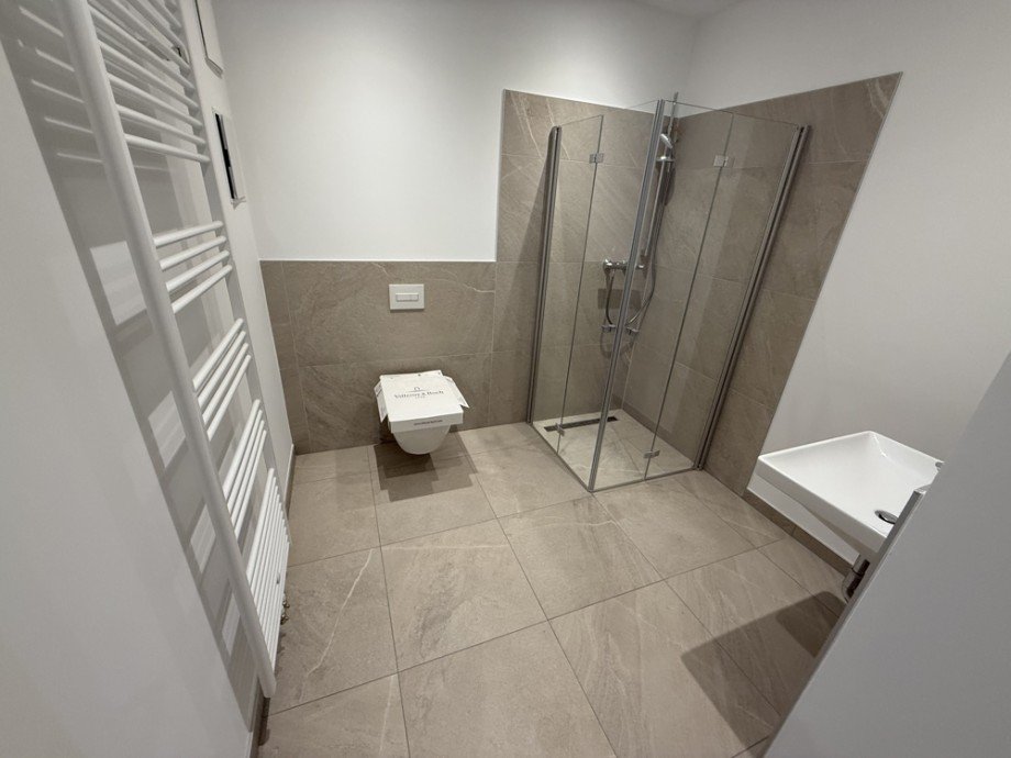 Beispiel Bad Terrassenwohnung Magdeburg / Neue Neustadt