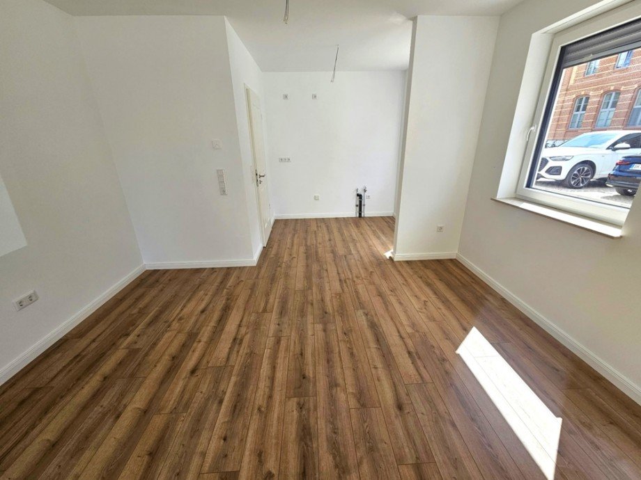 Wohn- und K�chenbereich Terrassenwohnung Magdeburg / Alte Neustadt