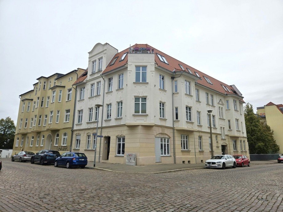 Wohnhausansicht Etagenwohnung Magdeburg / Alte Neustadt