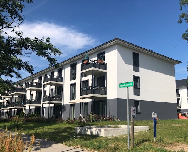 Hausansicht Etagenwohnung Bernau
