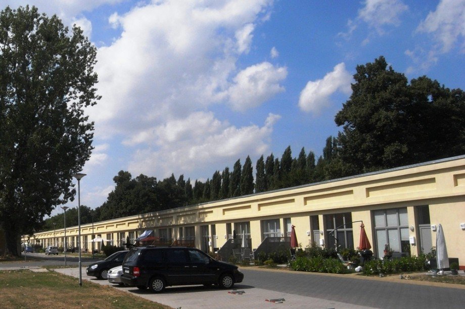 Zufahrt Terrassenwohnung Magdeburg