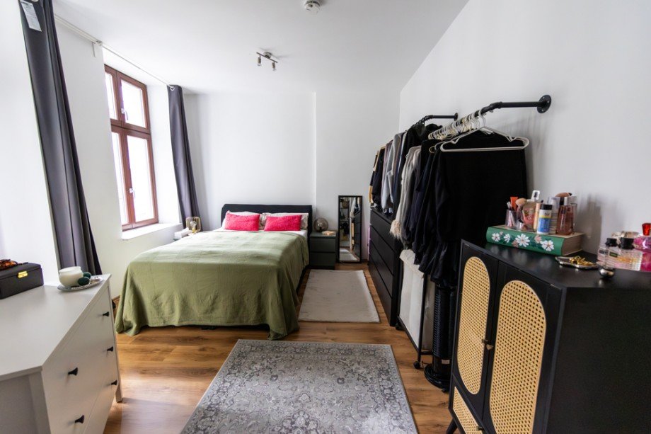Schlafbereich Etagenwohnung Magdeburg