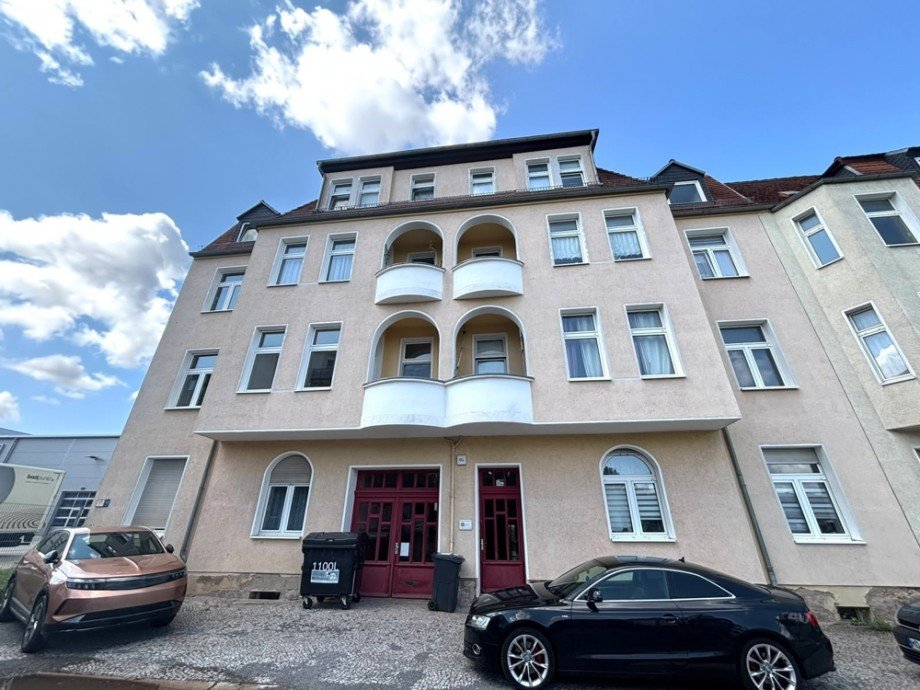 Hausansicht Etagenwohnung Magdeburg