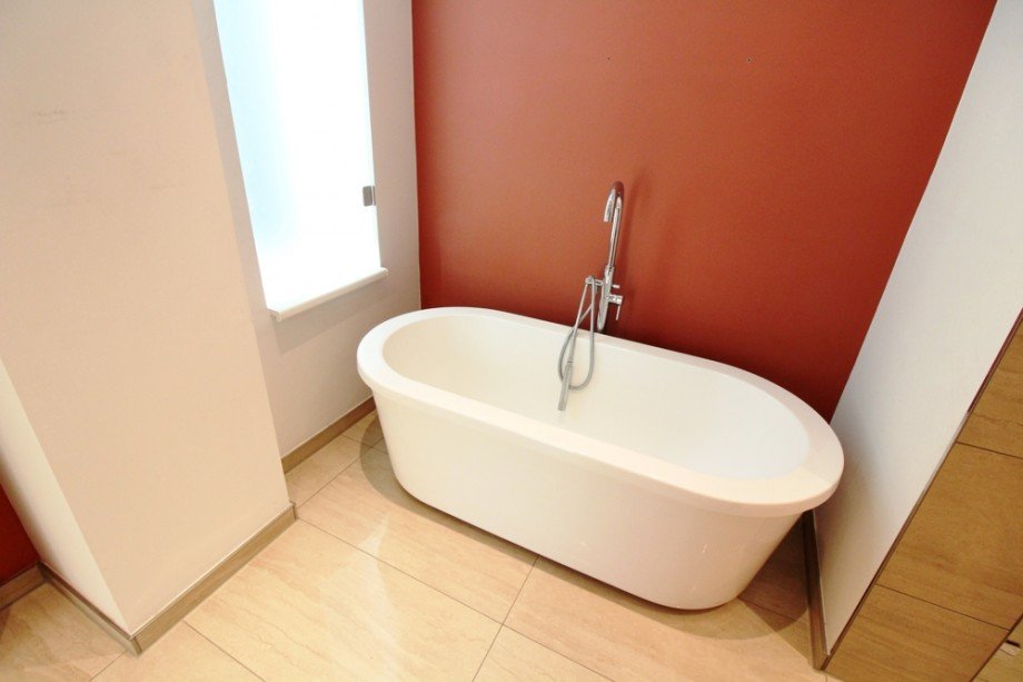 Freistehende Badewanne Erdgeschosswohnung Magdeburg