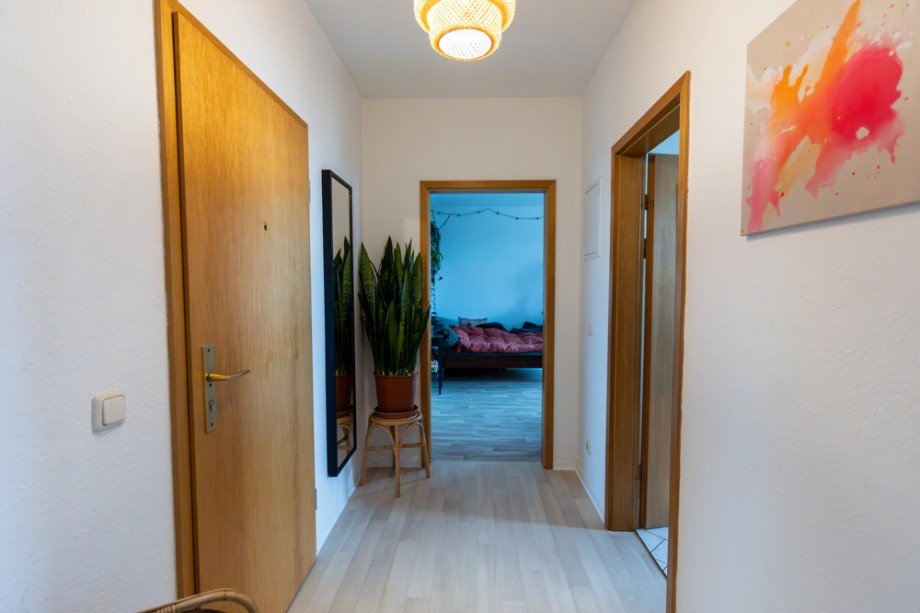 Flur Dachgeschosswohnung Magdeburg