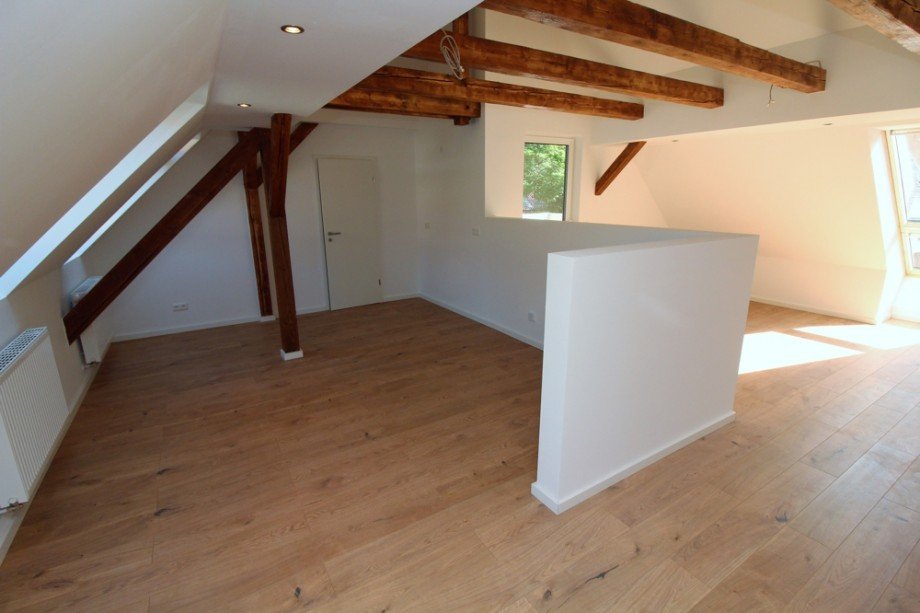K�che mit Abstellraum Dachgeschosswohnung Magdeburg