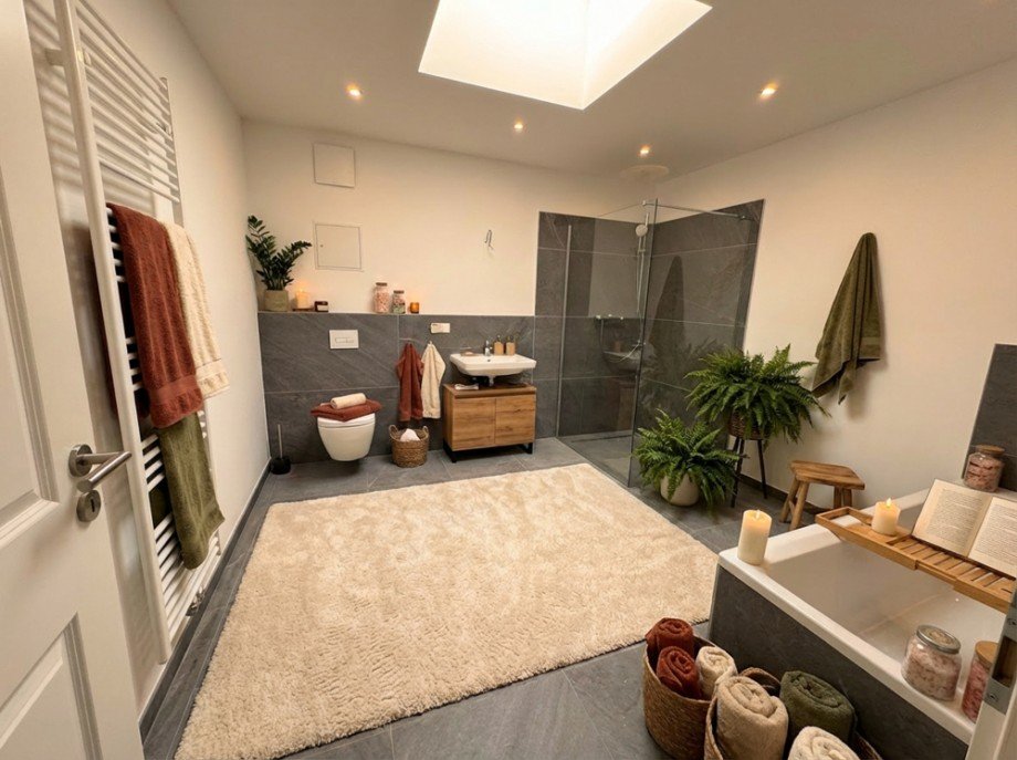 Bad mit Wanne & Dusche Etagenwohnung Magdeburg / Alte Neustadt