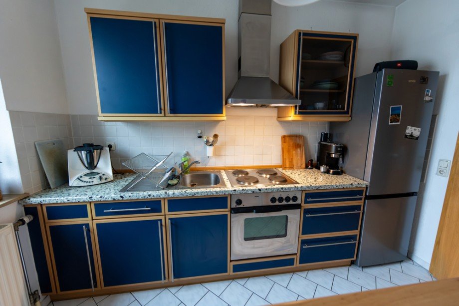 Einbauk�che Dachgeschosswohnung Magdeburg