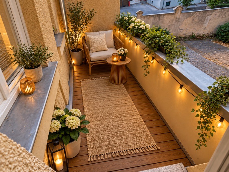 Balkon Erdgeschosswohnung Magdeburg